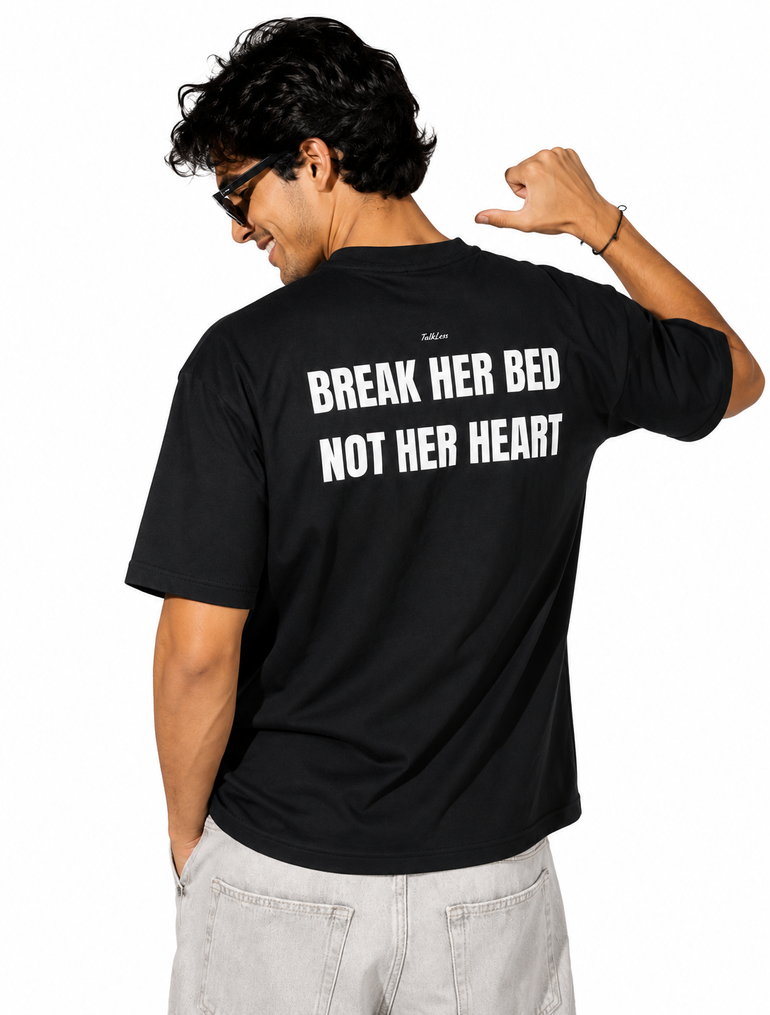 Genzhub Men’s Premium Black Cotton T-shirt